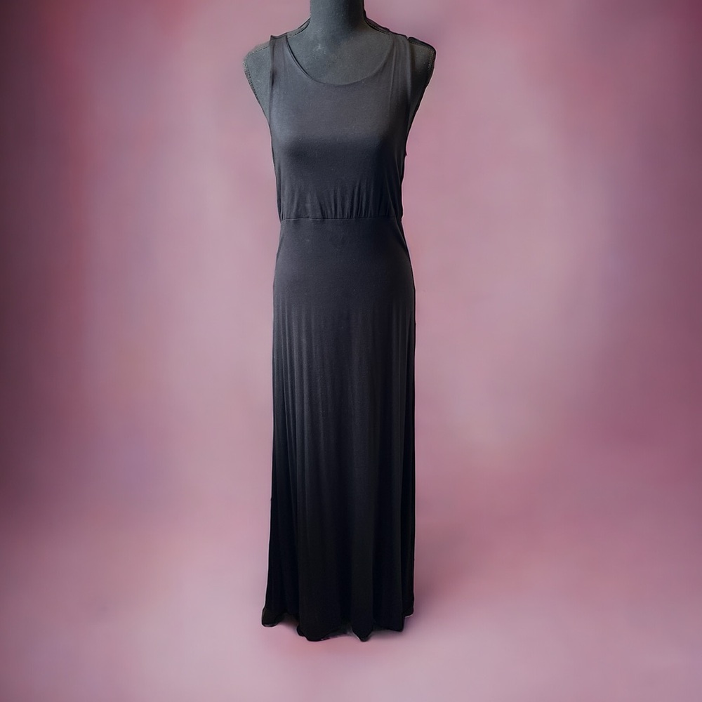 monteau
Los Angeles Black maxi dress size‎ Large